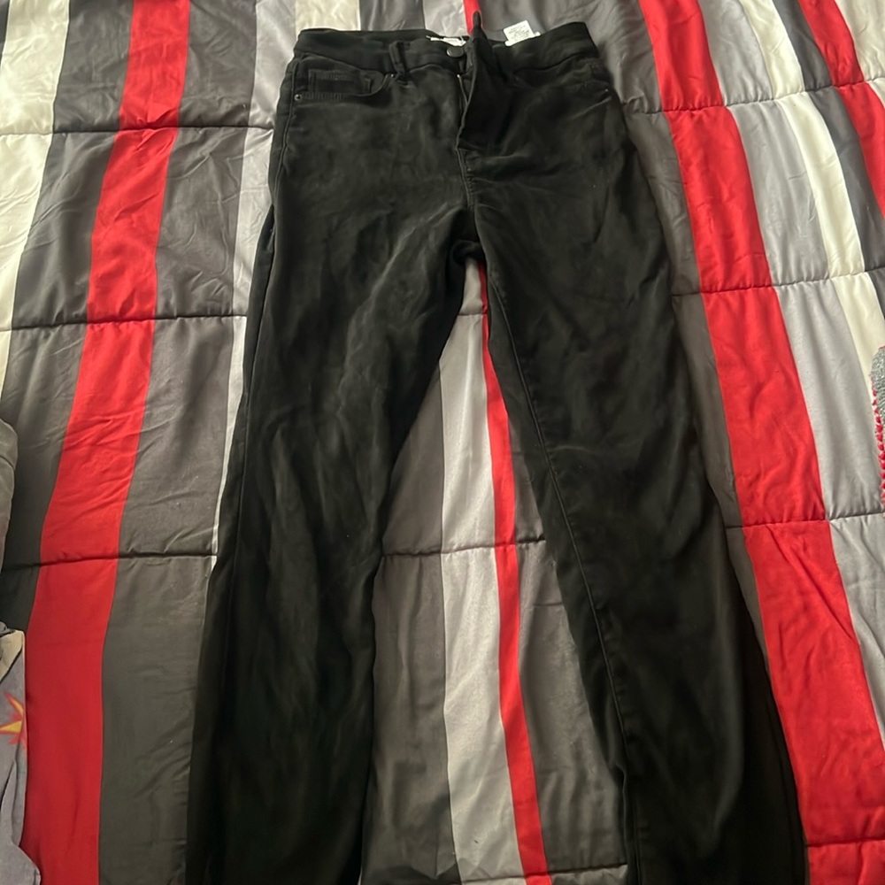 Good American suede pants